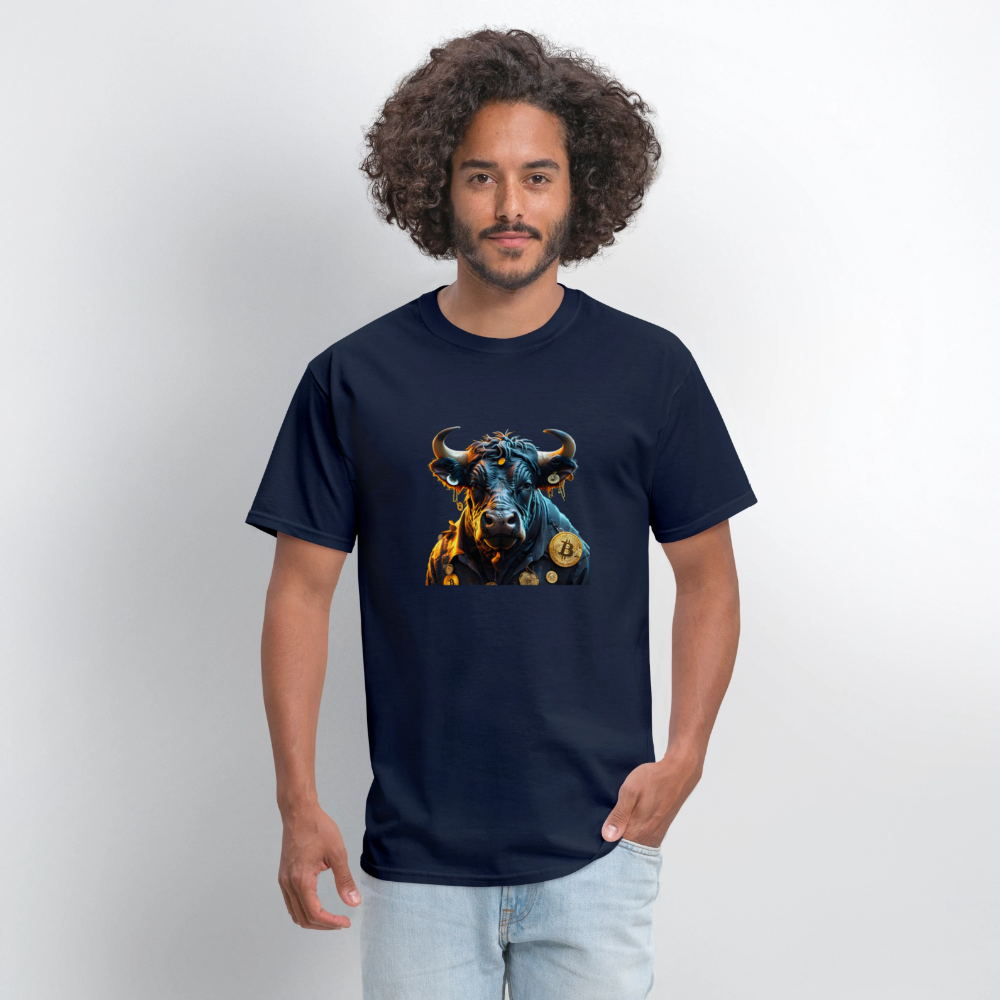 Men's T-Shirt | GILDAN 5015 - navy