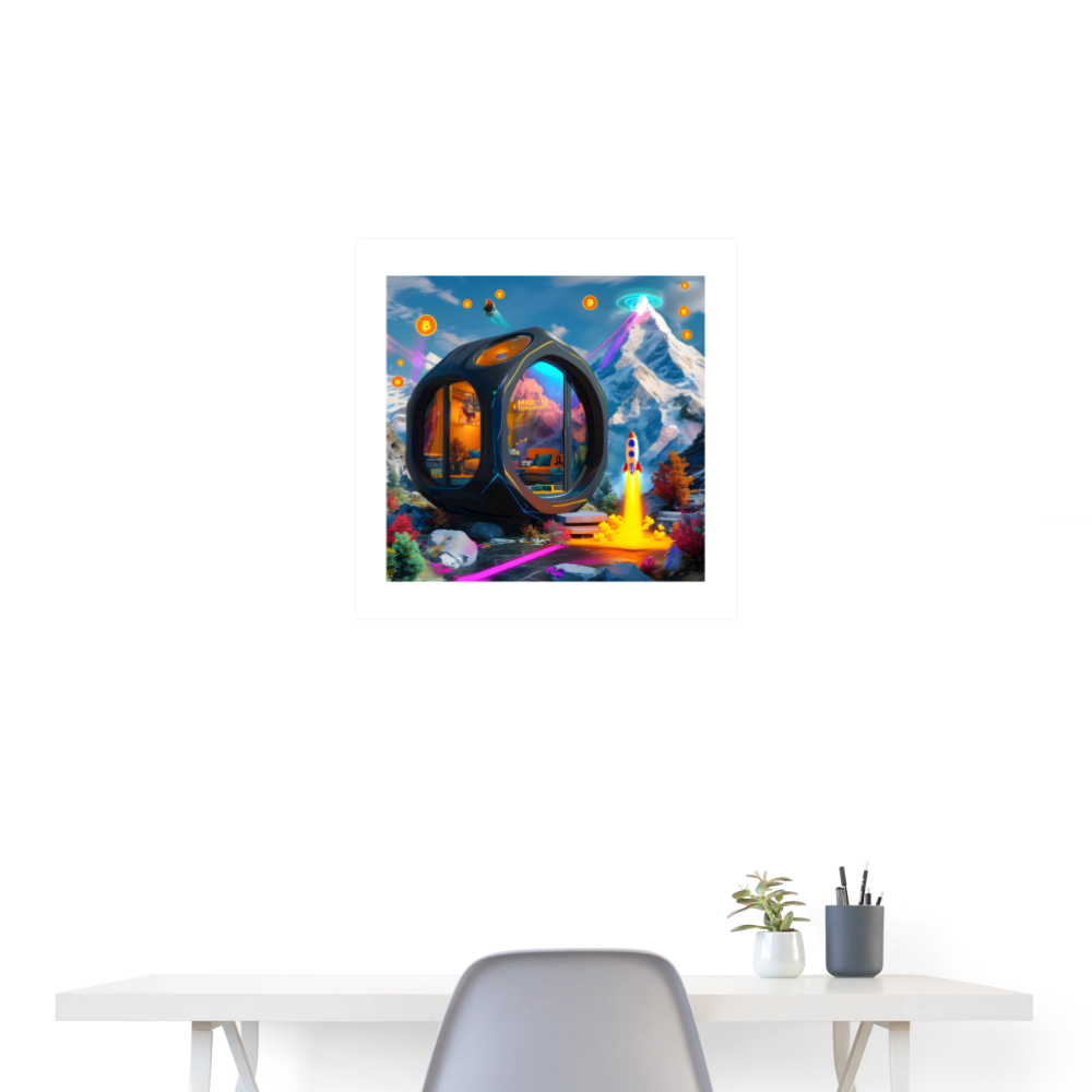Poster 24x24.11 - white