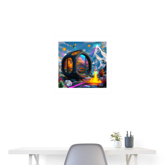 Poster 24x24.11 - white