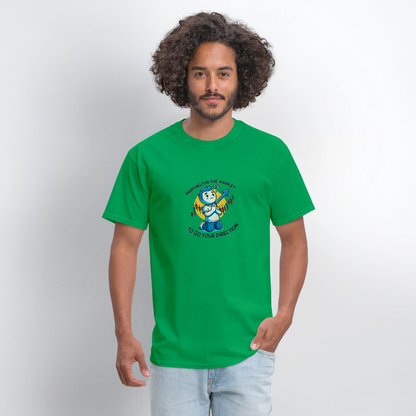 Men's T-Shirt | GILDAN 5040 - bright green