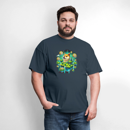 Men's T-Shirt | GILDAN 5018 -  blue dusk