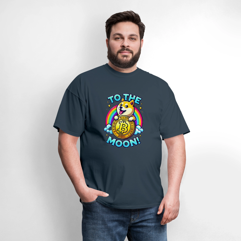 Men's T-Shirt | GILDAN 5041 -  blue dusk