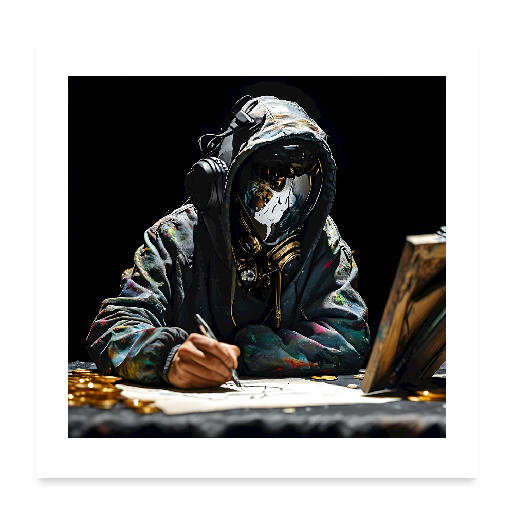 Poster 24x24.2 - white