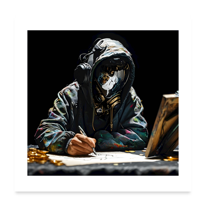 Poster 24x24.2 - white
