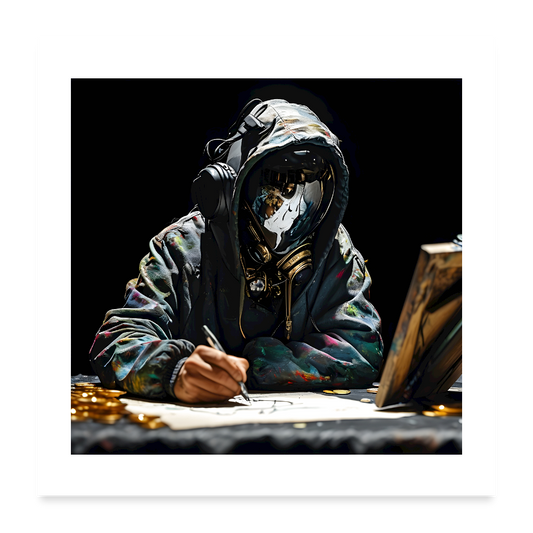 Poster 24x24.2 - white
