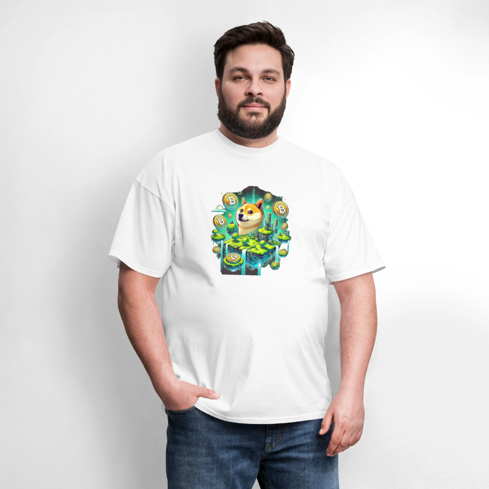 Men's T-Shirt | GILDAN 5018 - white