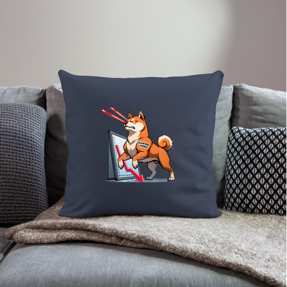 Throw Pillow Cover 18” x 18”.3 - navy