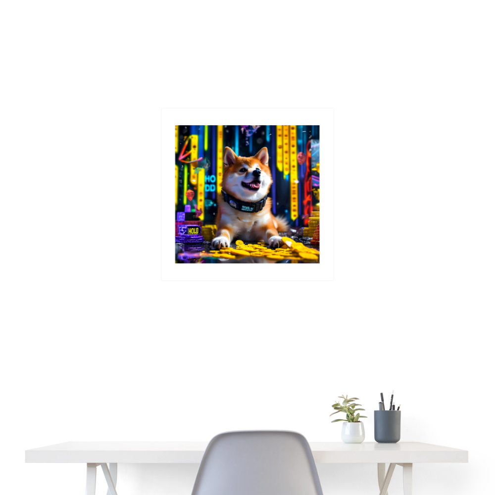 Poster 24x24.1 - white
