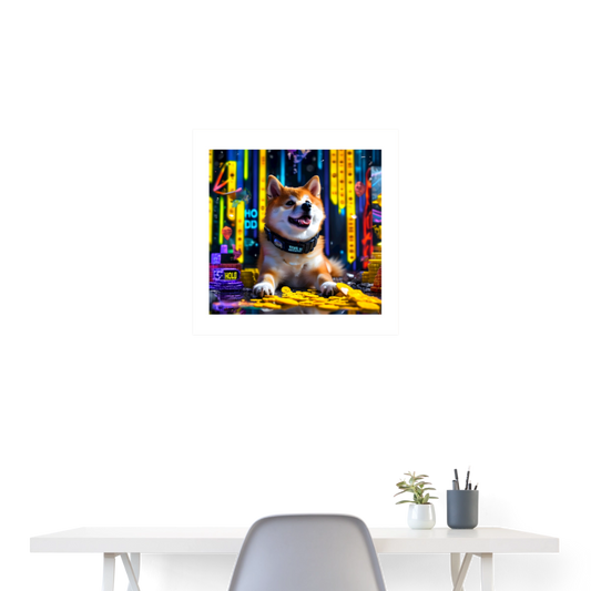 Poster 24x24.1 - white