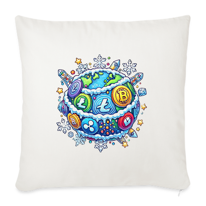 Throw Pillow Cover 18” x 18”.4 - natural white