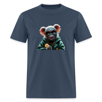 CryptoChimp Swagmaster Shirt -  blue dusk