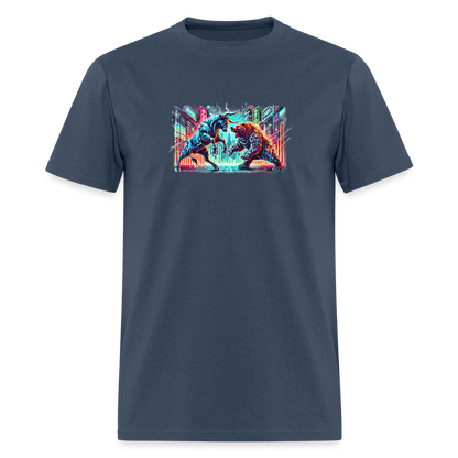 Men's T-Shirt | GILDAN 5045 -  blue dusk