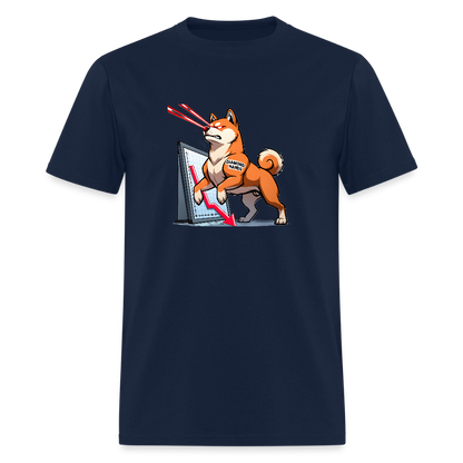 Men's T-Shirt | GILDAN 5046 - navy