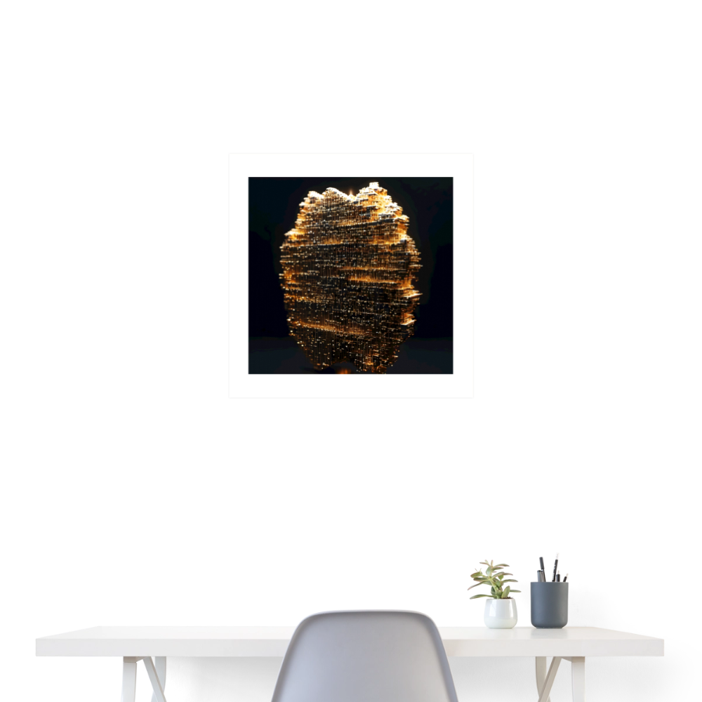 Poster 24x24.12 - white