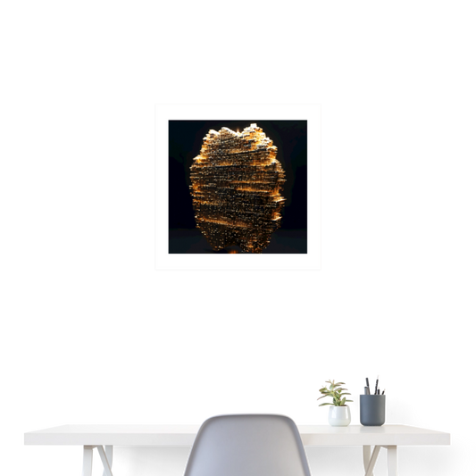 Poster 24x24.12 - white