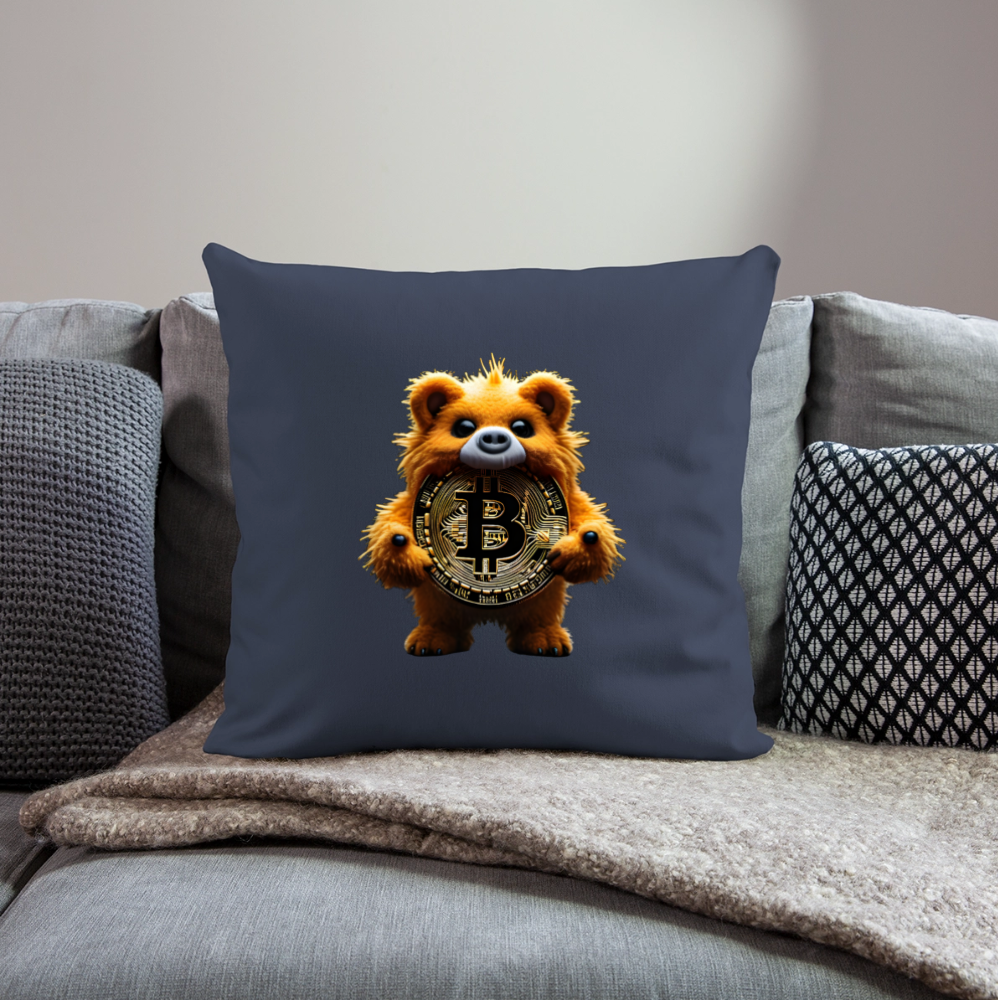 Throw Pillow Cover 18” x 18”.2 - navy