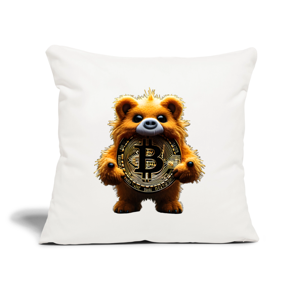 Throw Pillow Cover 18” x 18”.2 - natural white