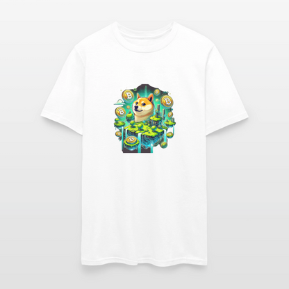 Men's T-Shirt | GILDAN 5018 - white