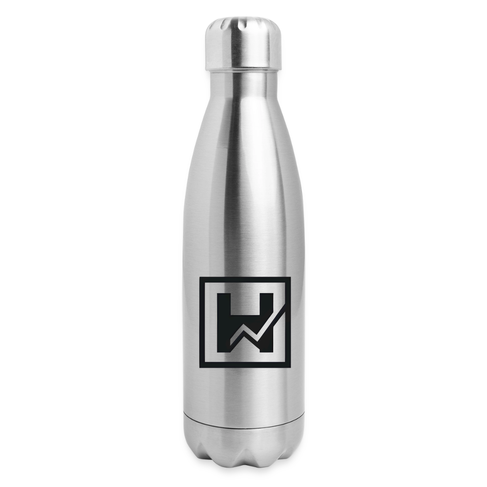 Hodl Insulated Stainless Steel Water Bottle - silver