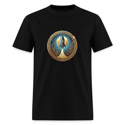 Bitcoin to the Moon shirt - black