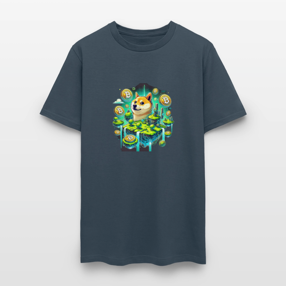 Men's T-Shirt | GILDAN 5018 -  blue dusk