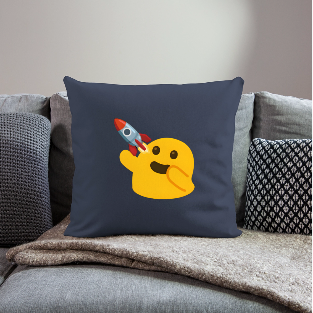Throw Pillow Cover 18” x 18”.1 - navy