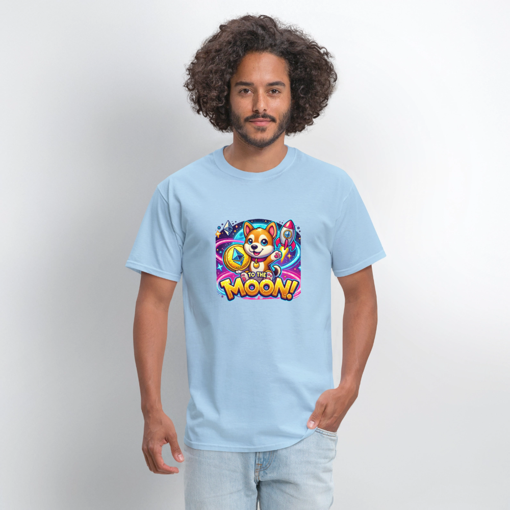 Men's T-Shirt | GILDAN 5045 - powder blue