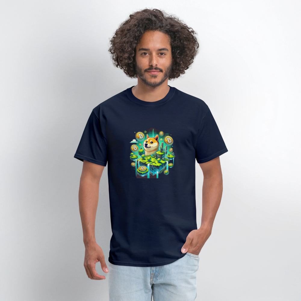 Men's T-Shirt | GILDAN 5018 - navy