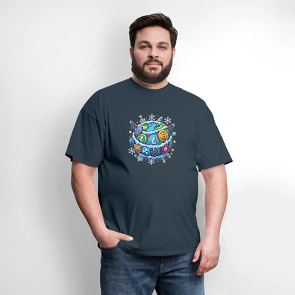 Men's T-Shirt | GILDAN 5019 -  blue dusk