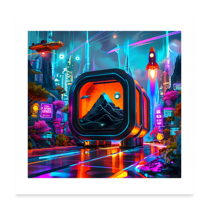 Poster 24x24.24 - white