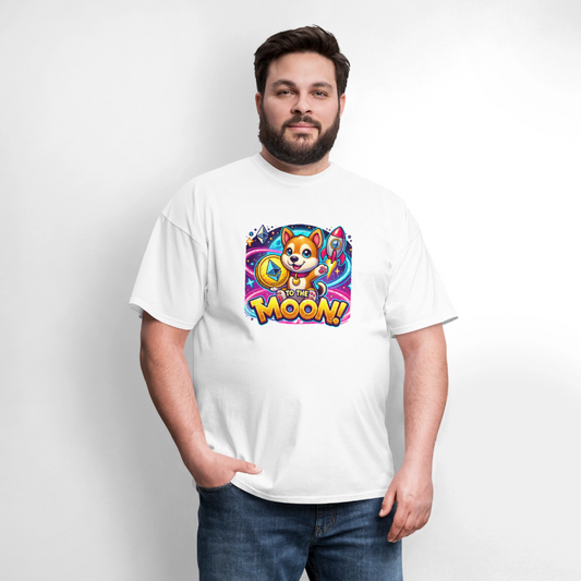 Men's T-Shirt | GILDAN 5045 - white