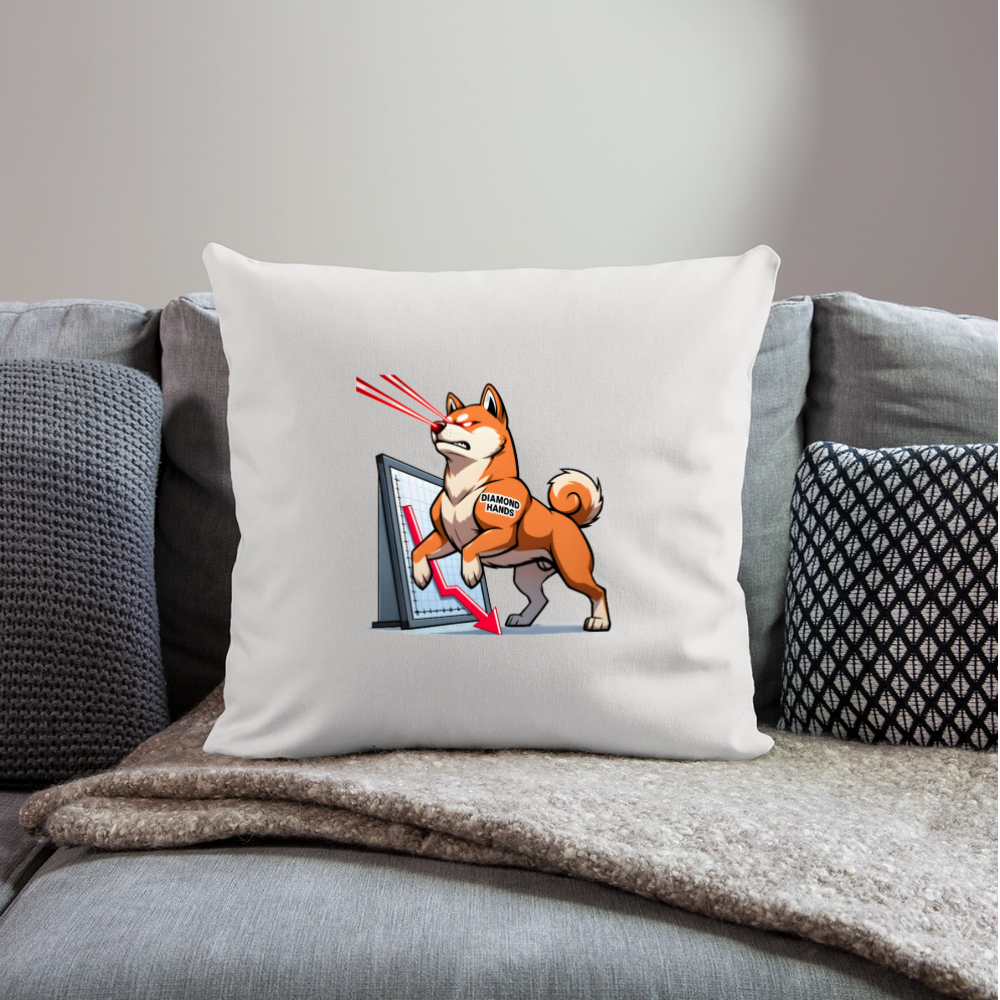 Throw Pillow Cover 18” x 18”.3 - natural white