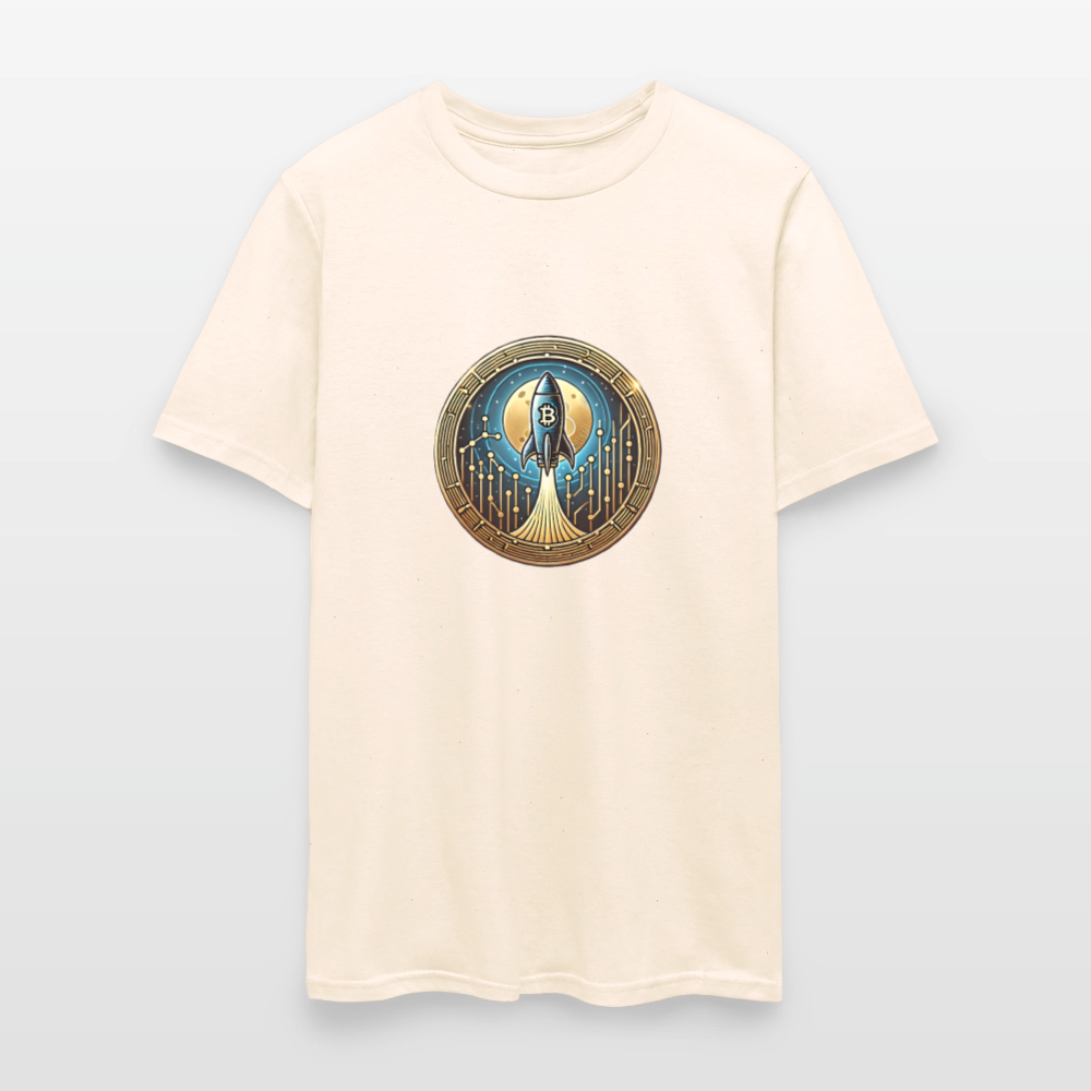Bitcoin to the Moon shirt - natural