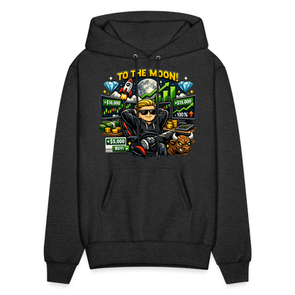 Trading boys hoodie - charcoal grey