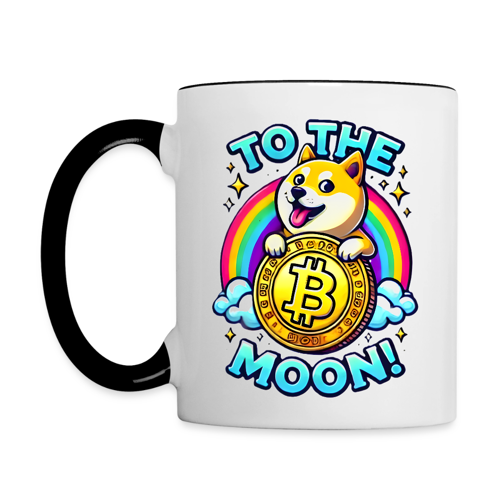 Moon Brew Mug - white/black