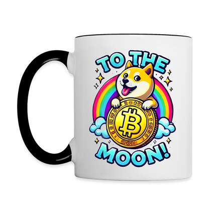 Moon Brew Mug - white/black