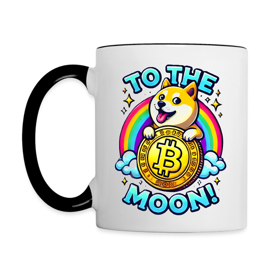 Moon Brew Mug - white/black