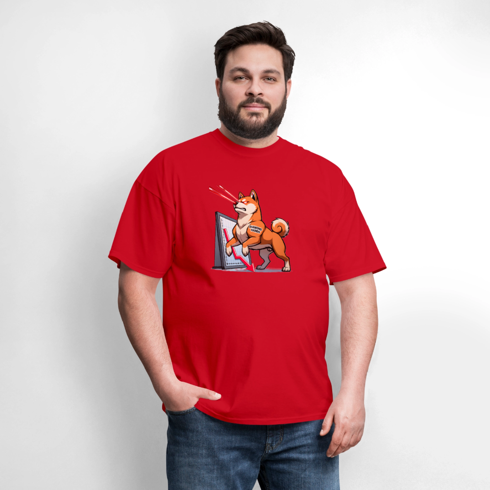 Men's T-Shirt | GILDAN 5046 - red