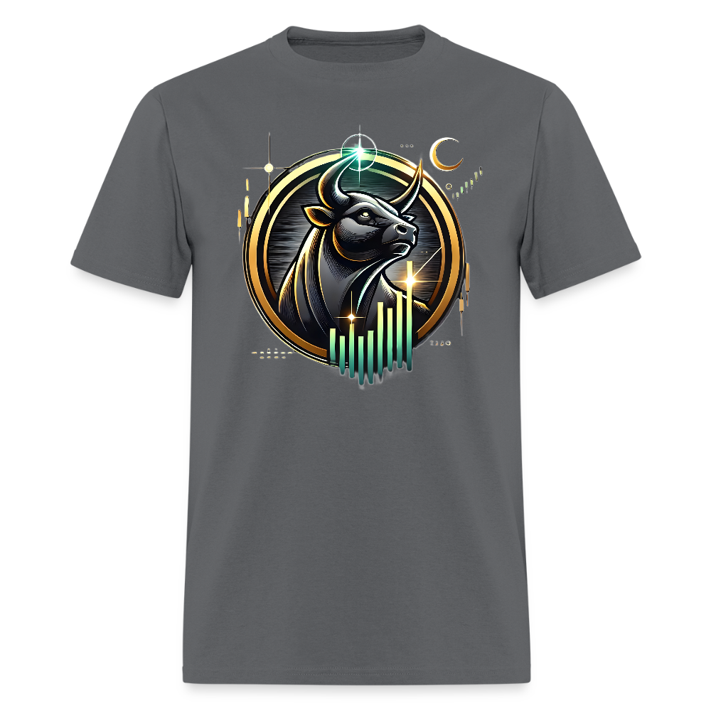Bullish Momentum Tee - charcoal