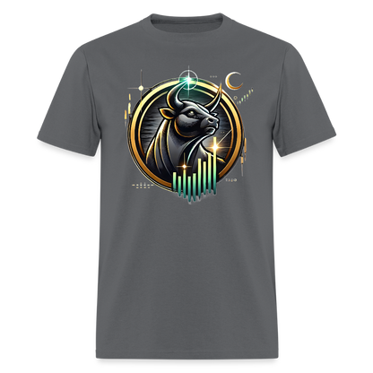 Bullish Momentum Tee - charcoal