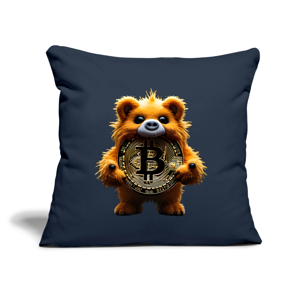 Throw Pillow Cover 18” x 18”.2 - navy