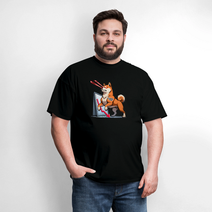 Men's T-Shirt | GILDAN 5046 - black
