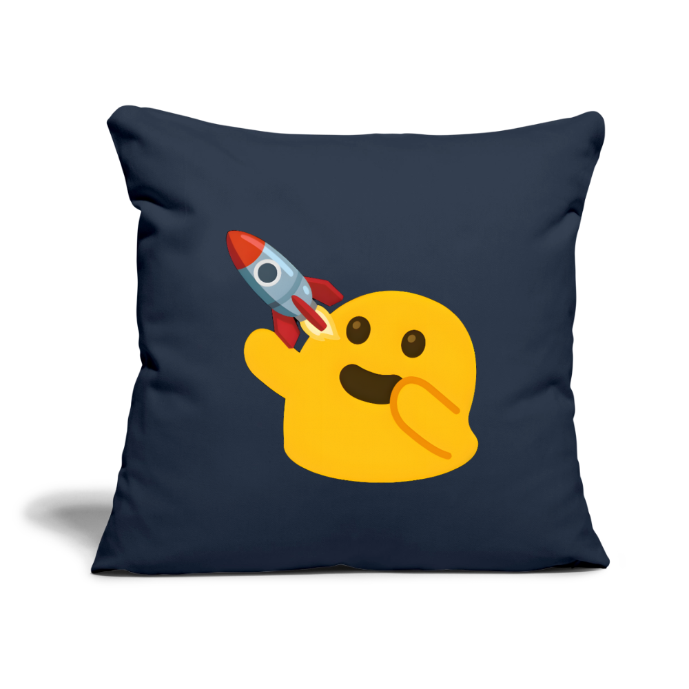 Throw Pillow Cover 18” x 18”.1 - navy