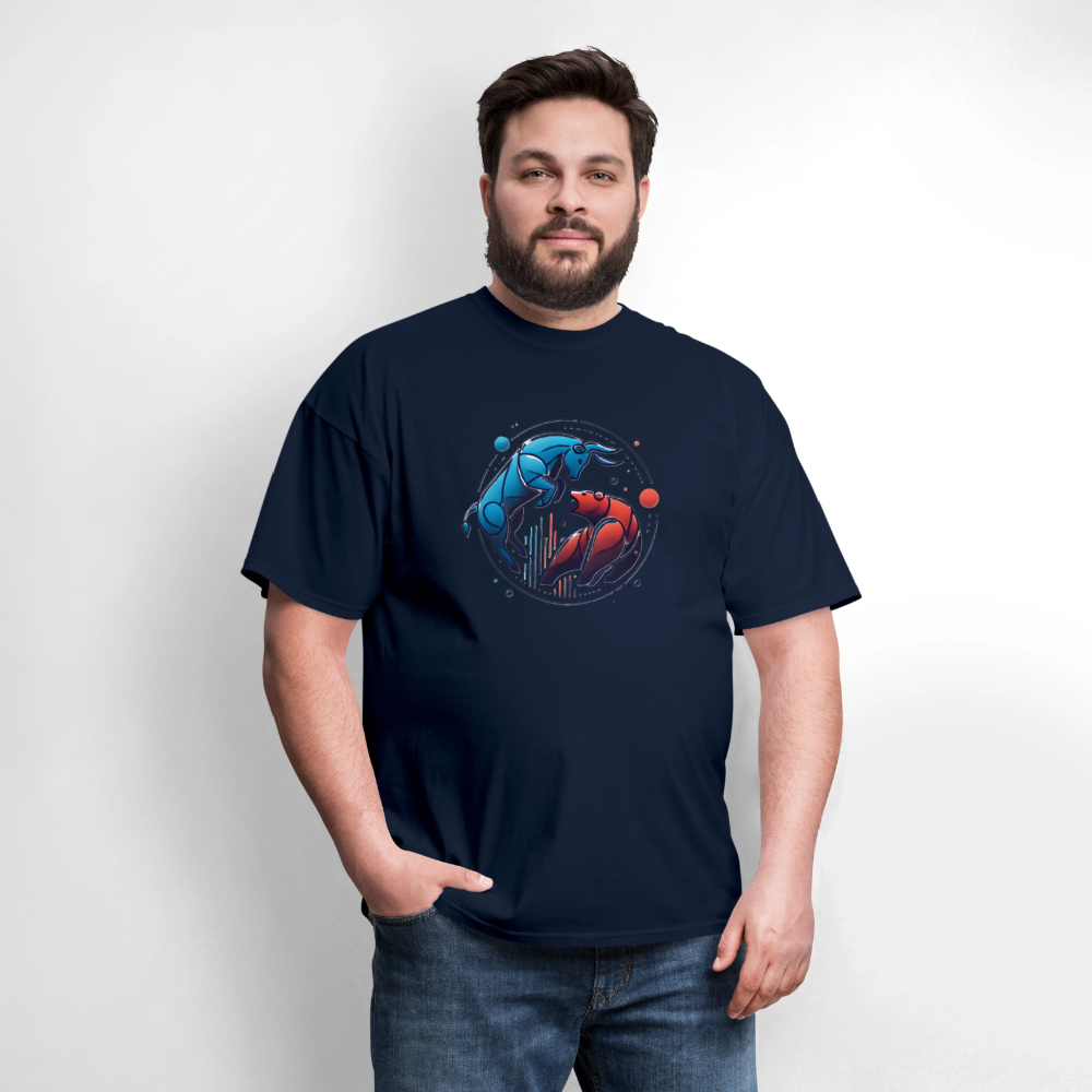 Men's T-Shirt | GILDAN 5014 - navy