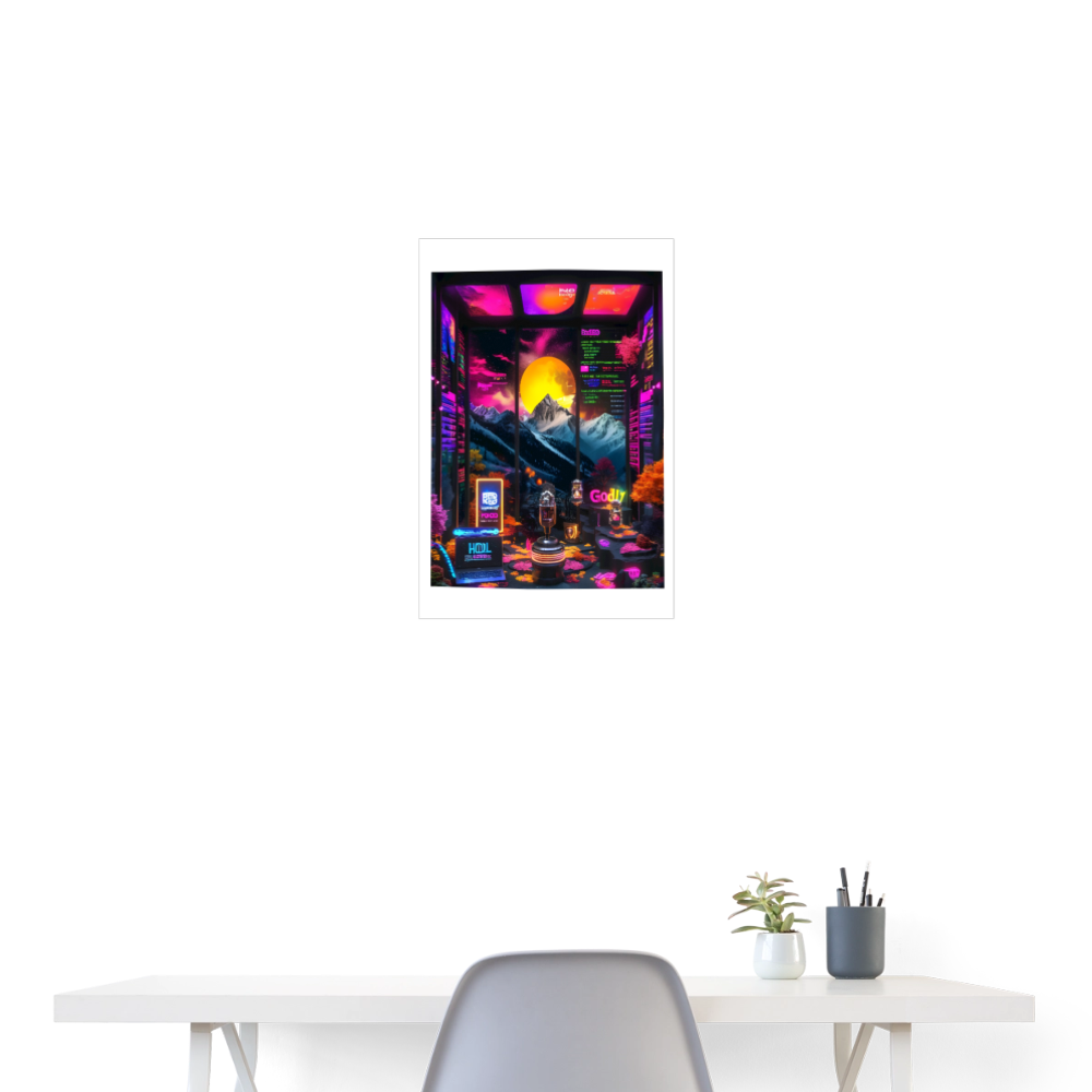 Poster 18x24.15 - white