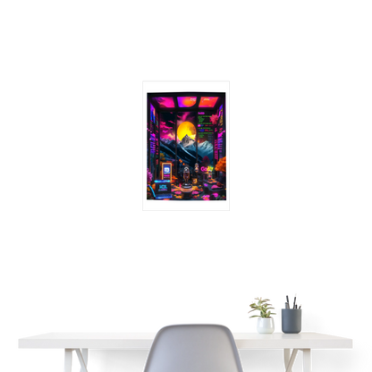 Poster 18x24.15 - white