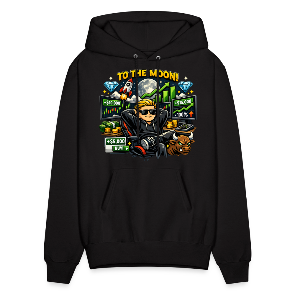 Trading boys hoodie - black