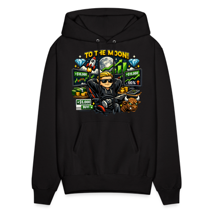 Trading boys hoodie - black