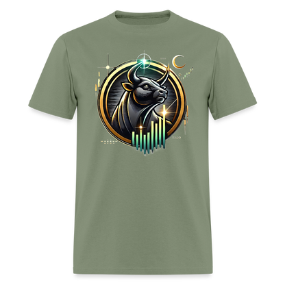 Bullish Momentum Tee - military green