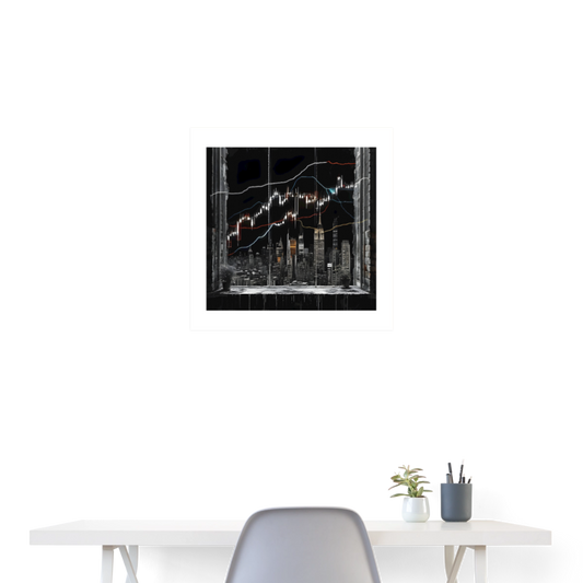 Poster 24x24.7 - white